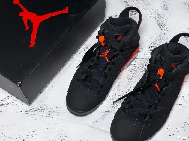 Bmlin Retro OG Infrared Jordan Air Black 384664-060 6 0503